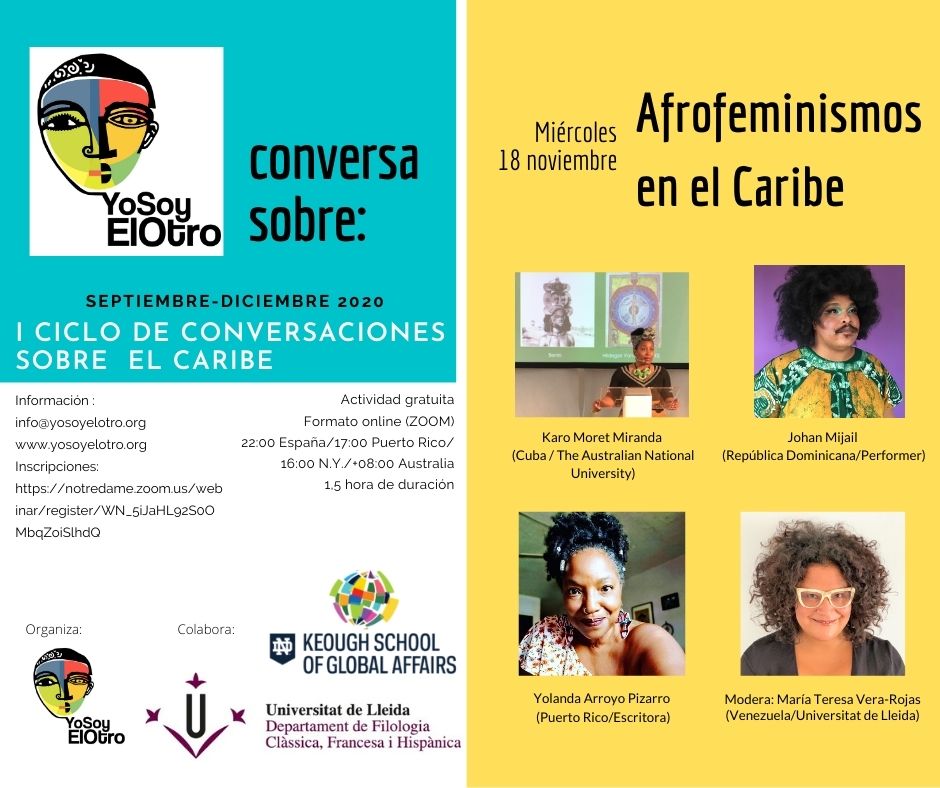 Cartel_Afrofeminismo en el Caribe